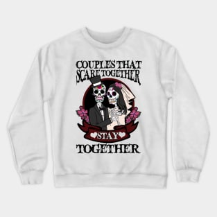 Halloween Couples Matching Crewneck Sweatshirt